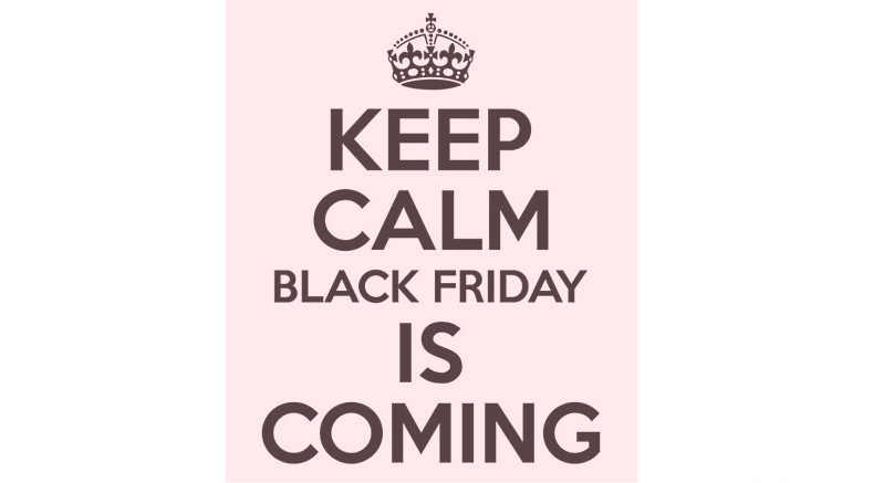 keep calm black friday is coming